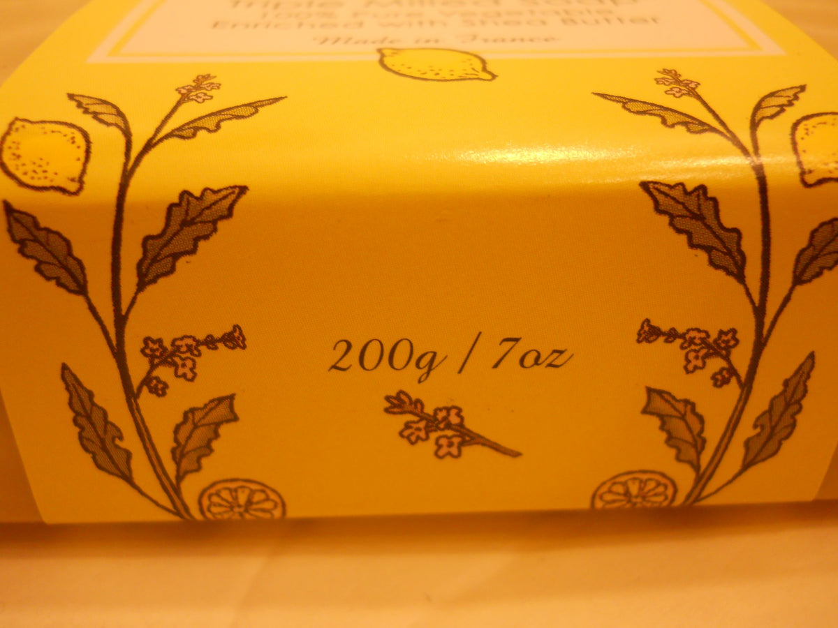 Bisous De Provence soap on bathroom shelf in lifestyle scene conveying elegant guest-ready display