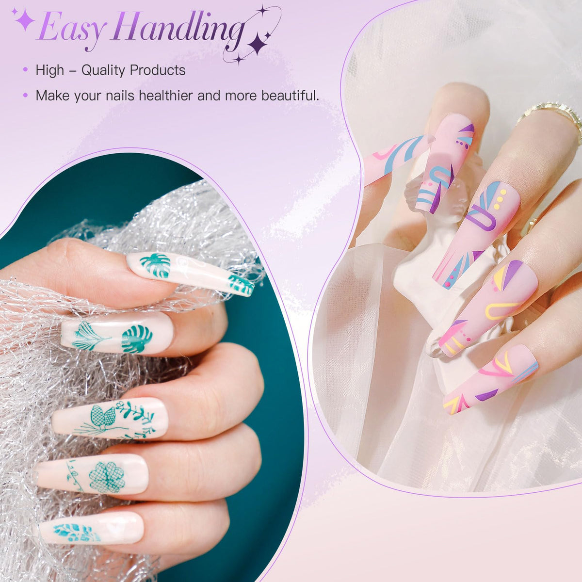 Biutee gel being lifted from stamping plate to stamper cleanly