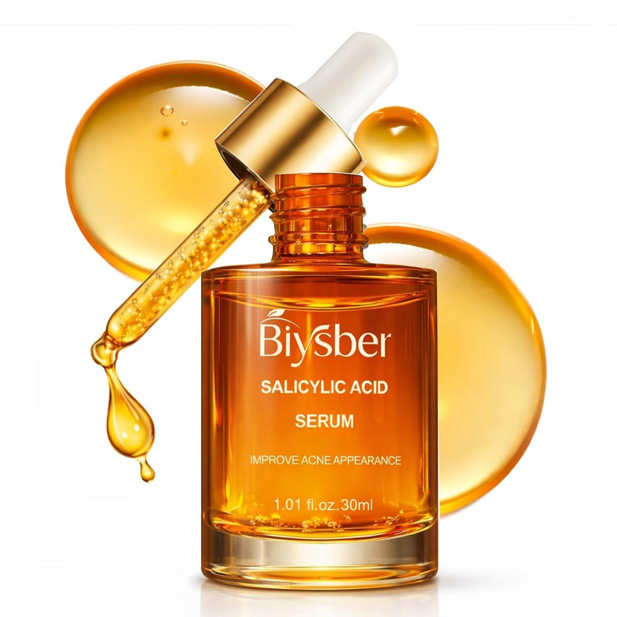 BIYSBER front packaging showing 2% salicylic acid for clearer pores