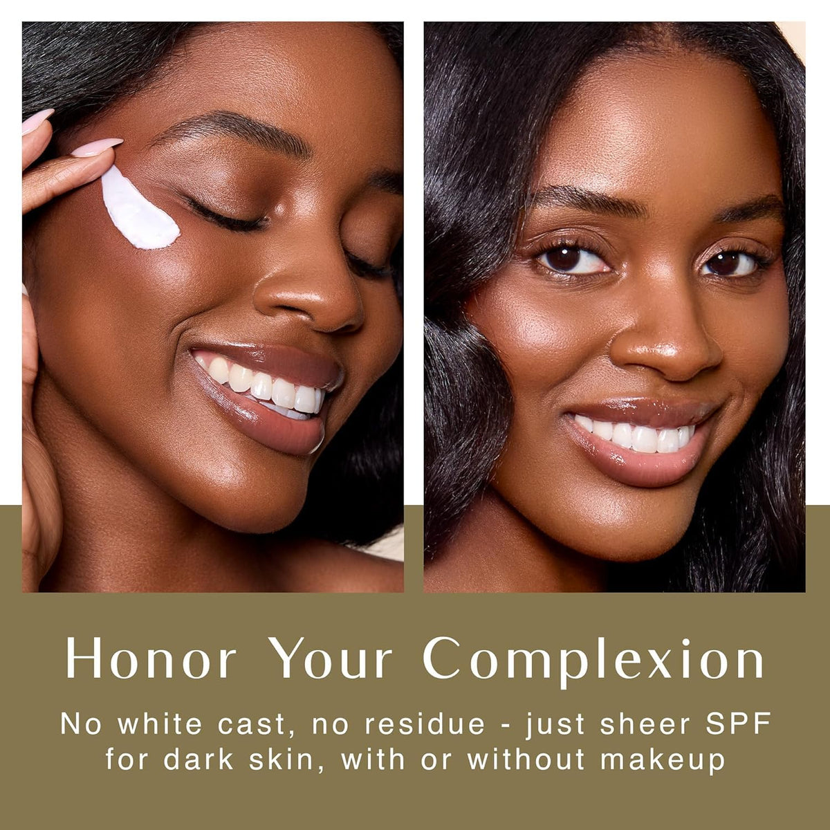 BLACK GIRL SUNSCREEN cap and nozzle close-up for easy application