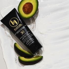 Black Girl Sunscreen in travel bag showing portable sun protection
