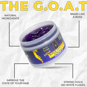 Black Panther Strong label close-up showing ingredients and professional-grade benefit