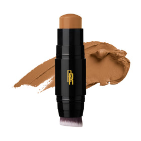 Black Radiance foundation stick front packaging showing shade Cashmere and portability benefit