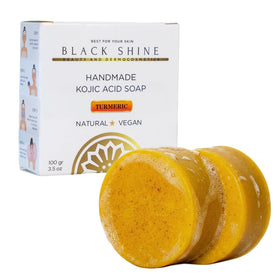 Black Shine BS front packaging showing bar and brand benefit of convenient cleansing