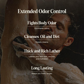 Black Wolf gel texture on hand demonstrating hydration and lather