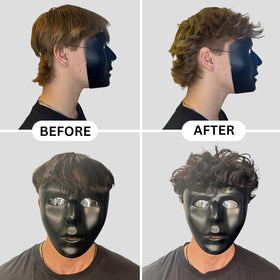 BlackMask in hand application demonstrating quick root application for instant volume