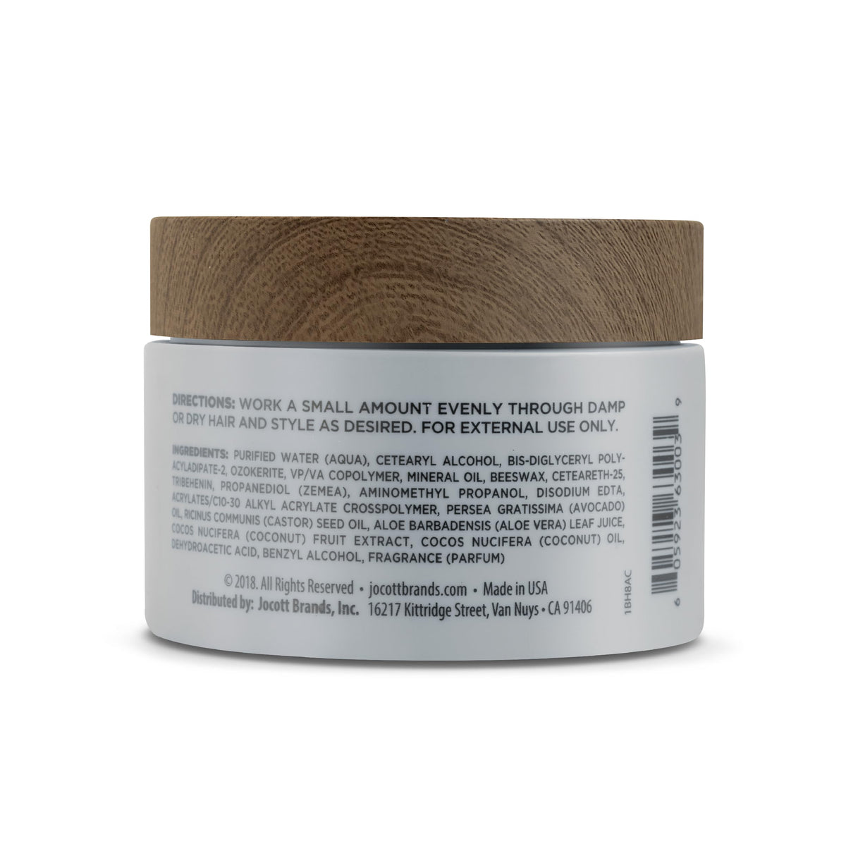 Blackstone open jar texture close-up illustrating fibrous paste for added volume
