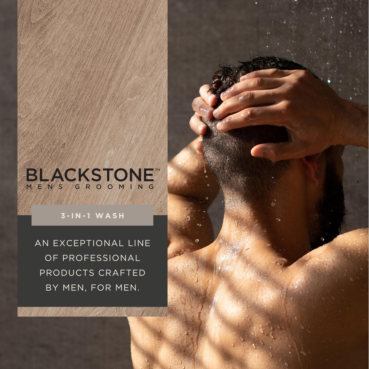 Blackstone rich lather texture close-up highlighting moisturizing foam