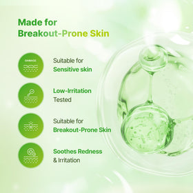 BLANC NATURE label showing active ingredients for soothing hydration