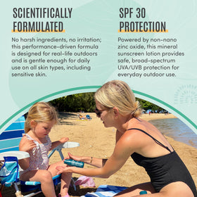BLDG ACTIVE applying sunscreen to face for non-greasy protection