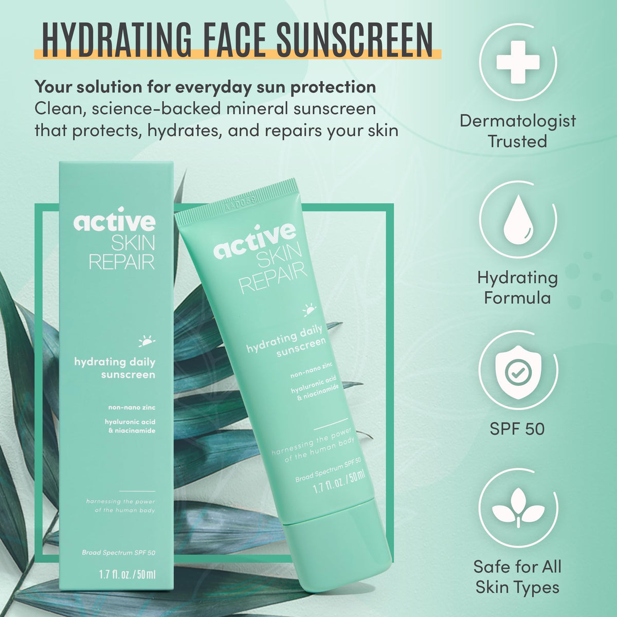 BLDG ACTIVE creamy sunscreen texture close-up demonstrating smooth hydration