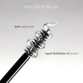 blinc Brow Juice bottle label detail showing clean, vegan formulation