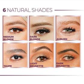 blinc eyebrow mousse label listing peptides and vitamins for nourishing benefit