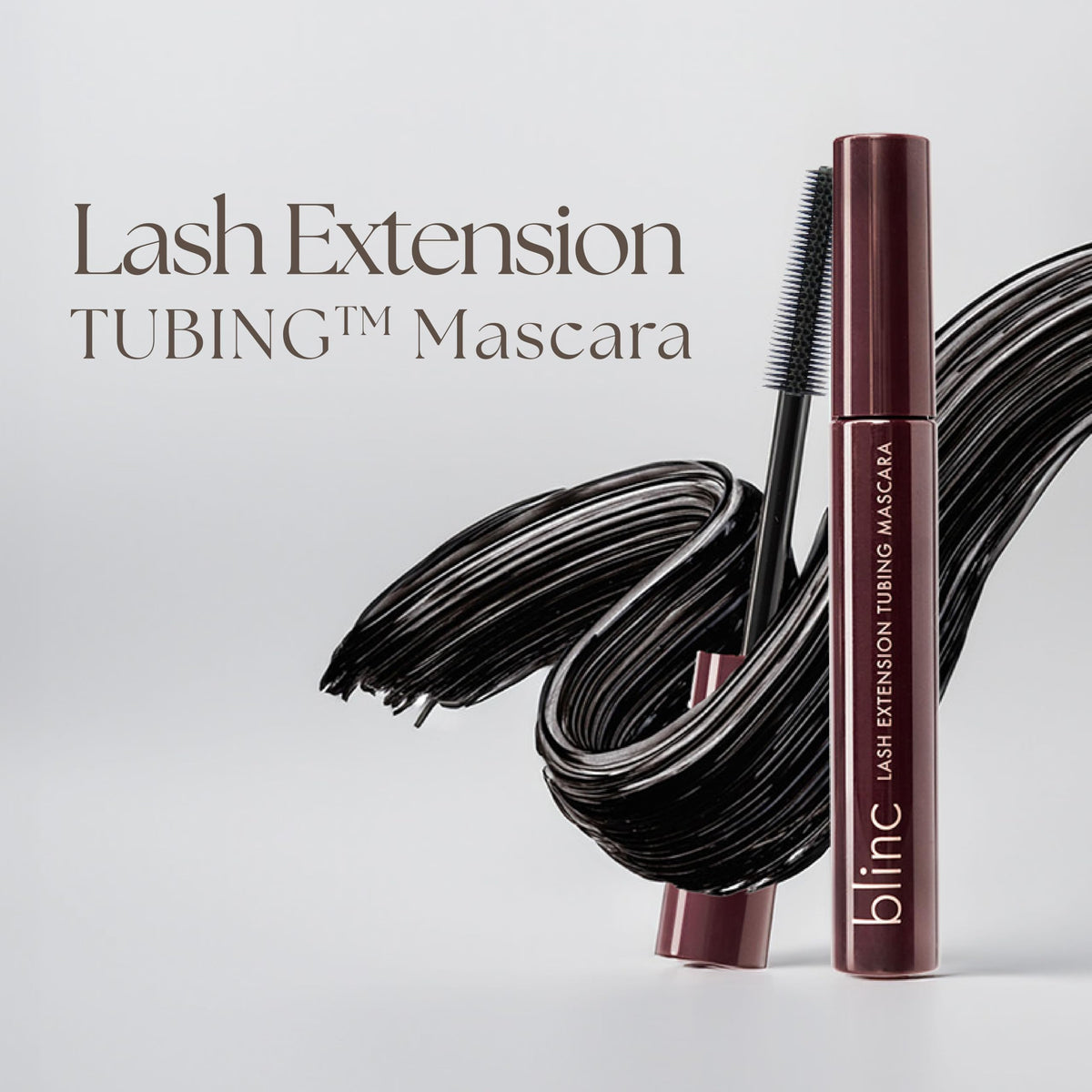 blinc mascara in handbag showing travel-ready longwear benefit