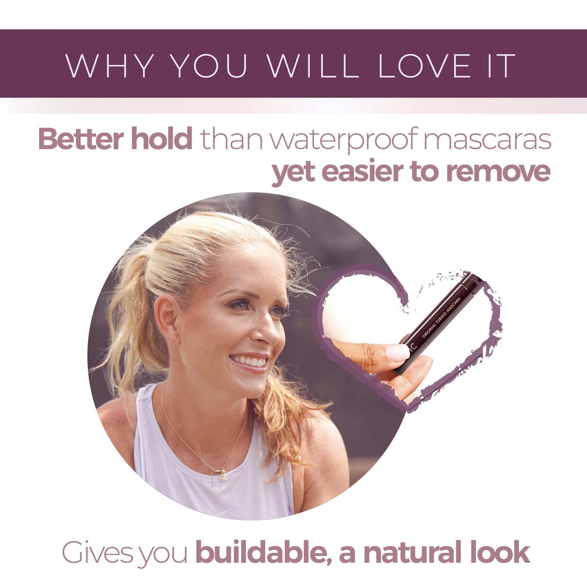 blinc lifestyle image during workout illustrating sweatproof performance