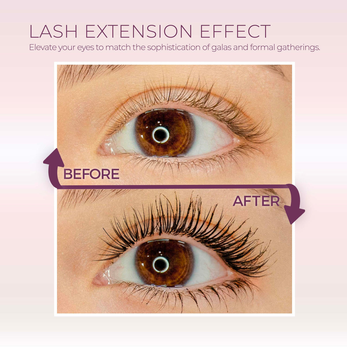 blinc mascara wand and bristles close-up for precise application and separation benefit