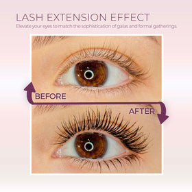 blinc mascara wand and bristles close-up for precise application and separation benefit