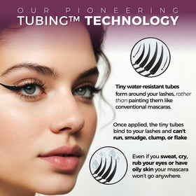 blinc primer applied on model illustrating longer-lasting curl