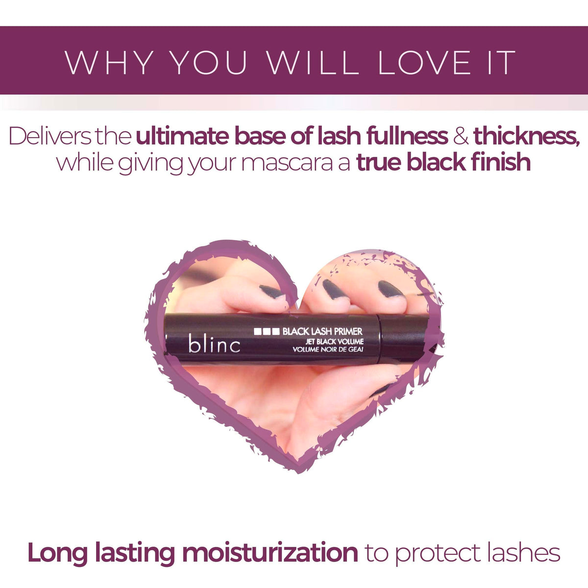 blinc product held in hand for size scale and easy travel benefit