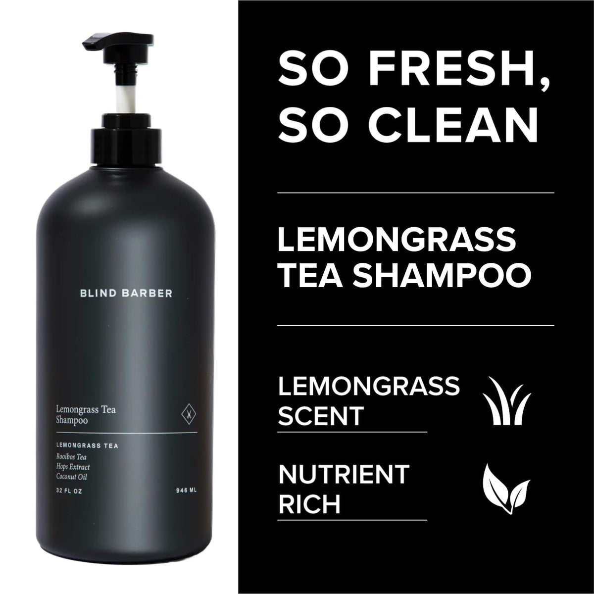 Blind Barber shampoo lather close-up demonstrating foam and gentle cleansing action