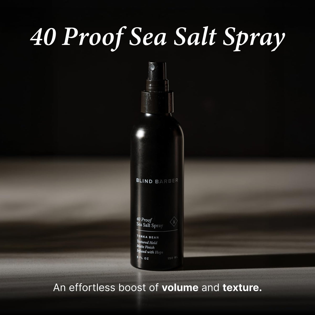 Blind Barber spray action misting hair for instant texture and natural lift