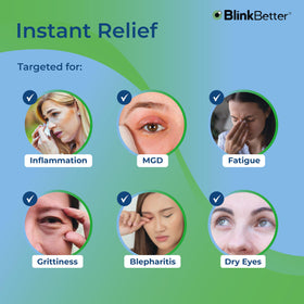 blinkbetter hand holding wipe to show thickness and user-friendly size