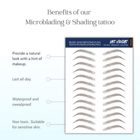 Close-up of hair-stroke detail on Bliss and Beyond stickers showing realistic texture benefit