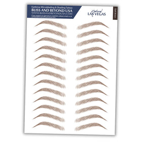 Bliss and Beyond front packaging showing Las Vegas Dark Brown and benefits