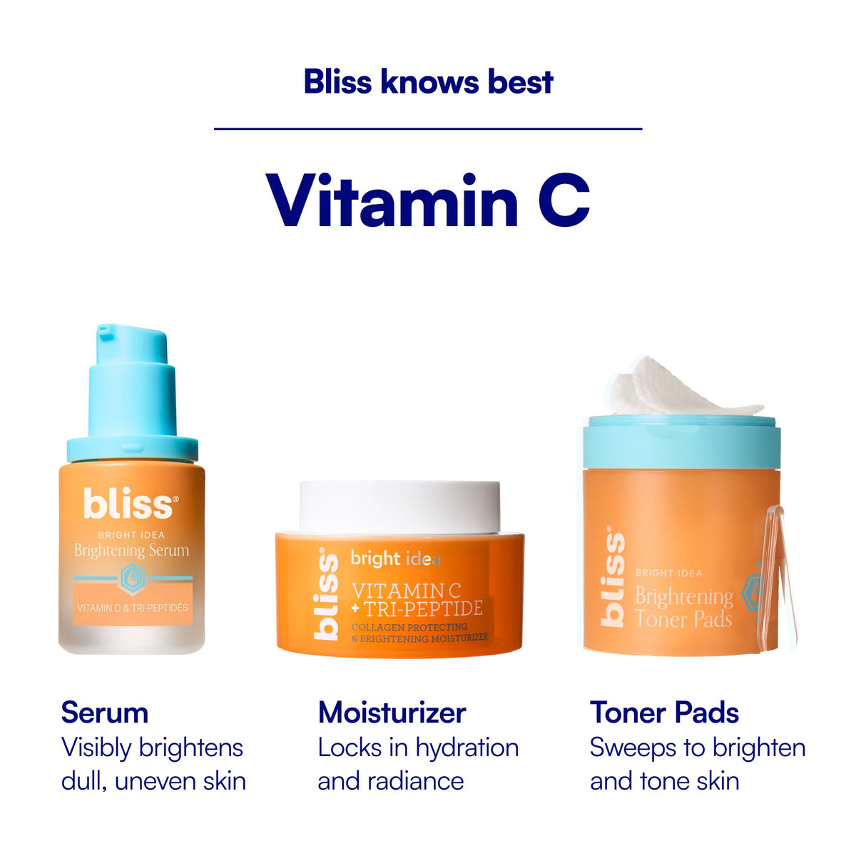 Bliss applying cream to cheek illustrating even coverage and glow