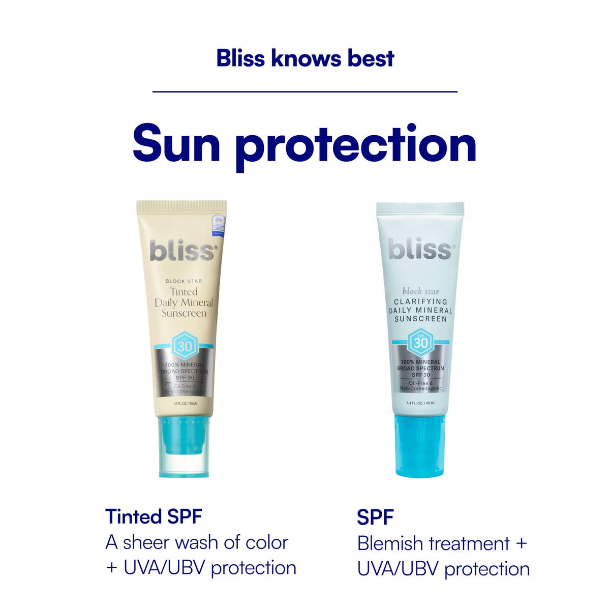 Bliss Block Star on bathroom counter with skincare, suggesting daily routine use