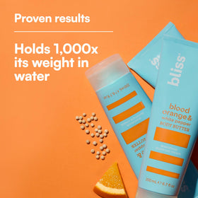 Bliss open jar showing creamy texture for deep hydration and quick absorption