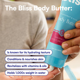 Bliss cream absorbed into skin close-up showing fast absorption benefit