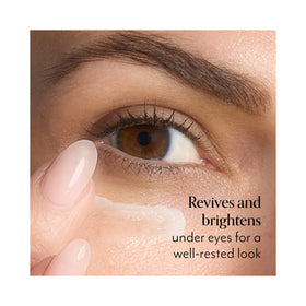 Bliss eye cream texture closeup highlighting lightweight hydration