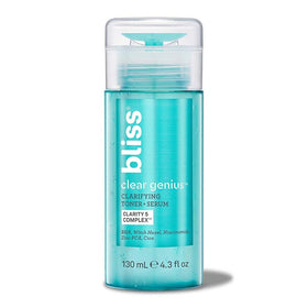 Bliss close-up witch hazel leaves representing natural calming extract in formula