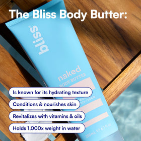 Bliss coconut oil focus showing smoothing and conditioning benefit