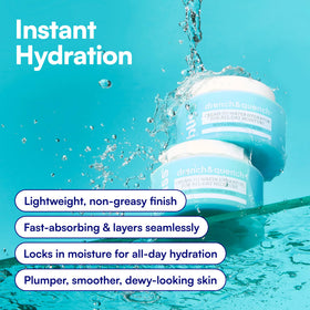 Bliss cream on hand demonstrating lightweight spreadability and fast absorption
