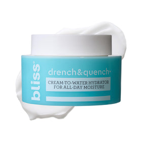 Bliss front packaging of drench & quench showing product name and size for clear identification