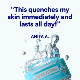 Bliss applying moisturizer under foundation showing seamless layering and makeup readiness