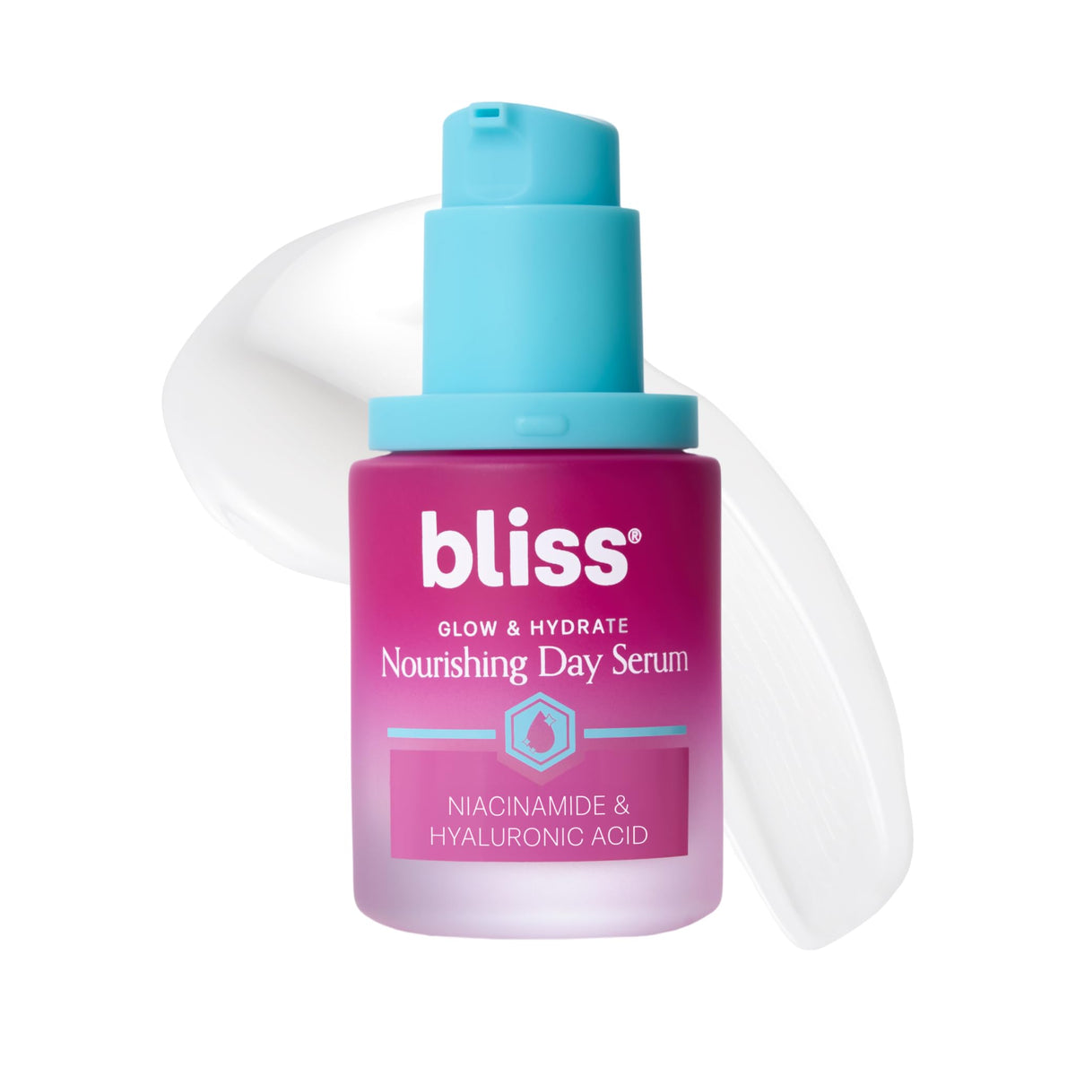 Bliss front packaging showing bottle and label for quick identification