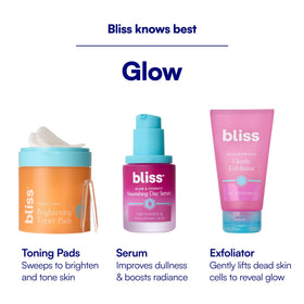 Back label close-up showing Bliss ingredient list for transparency and ingredient clarity
