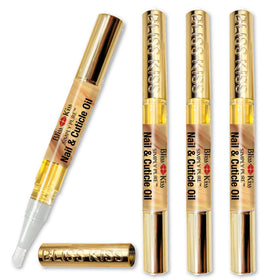 Bliss Kiss front packaging showing four vanilla-scented pens and benefits