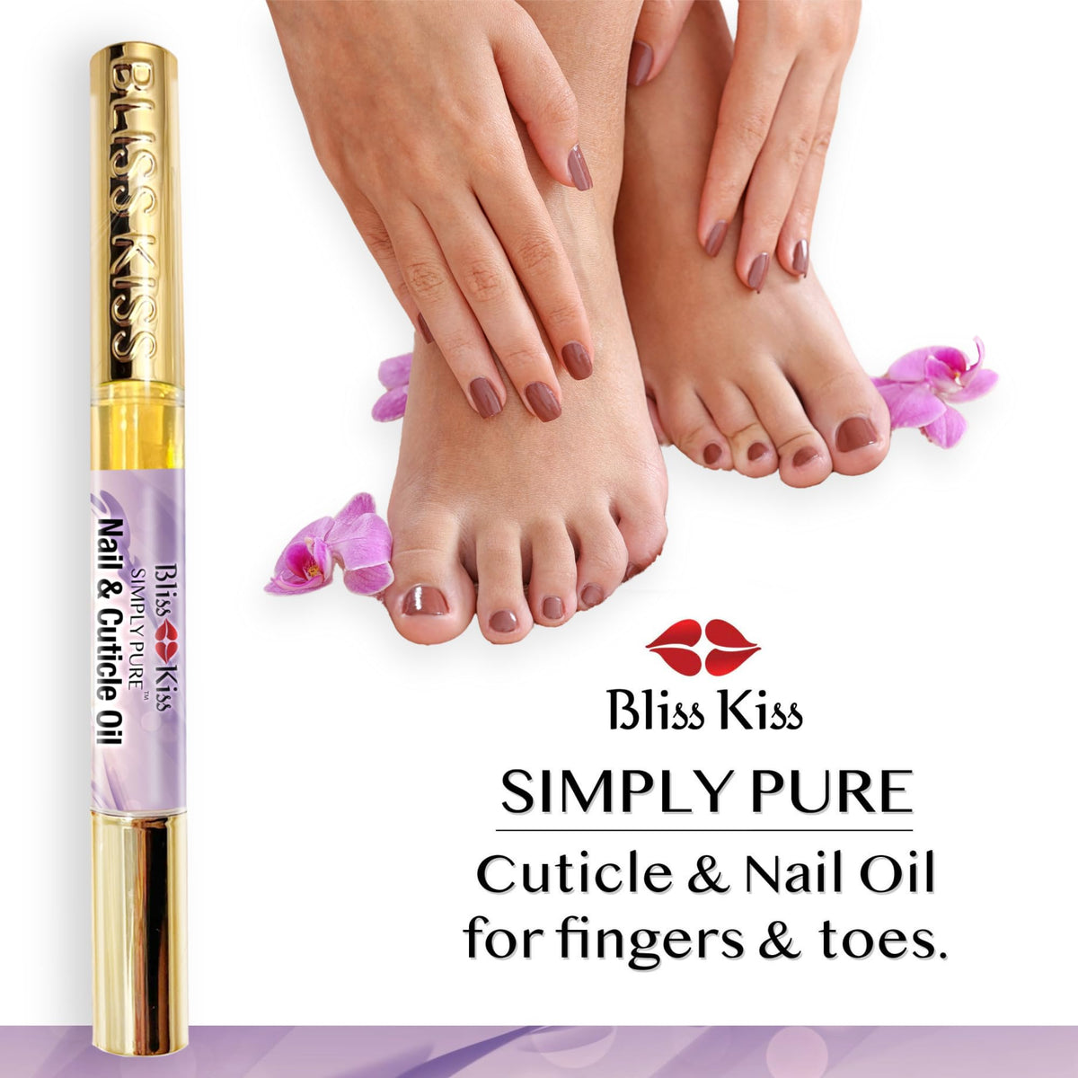 Bliss Kiss ingredients label view emphasizing jojoba and vitamin E quality formulation