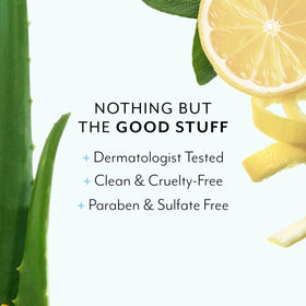 bliss aloe leaf and coconut oil ingredients highlighting hydration benefit