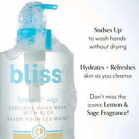 bliss pump dispensing soap demonstrating easy one-handed use benefit