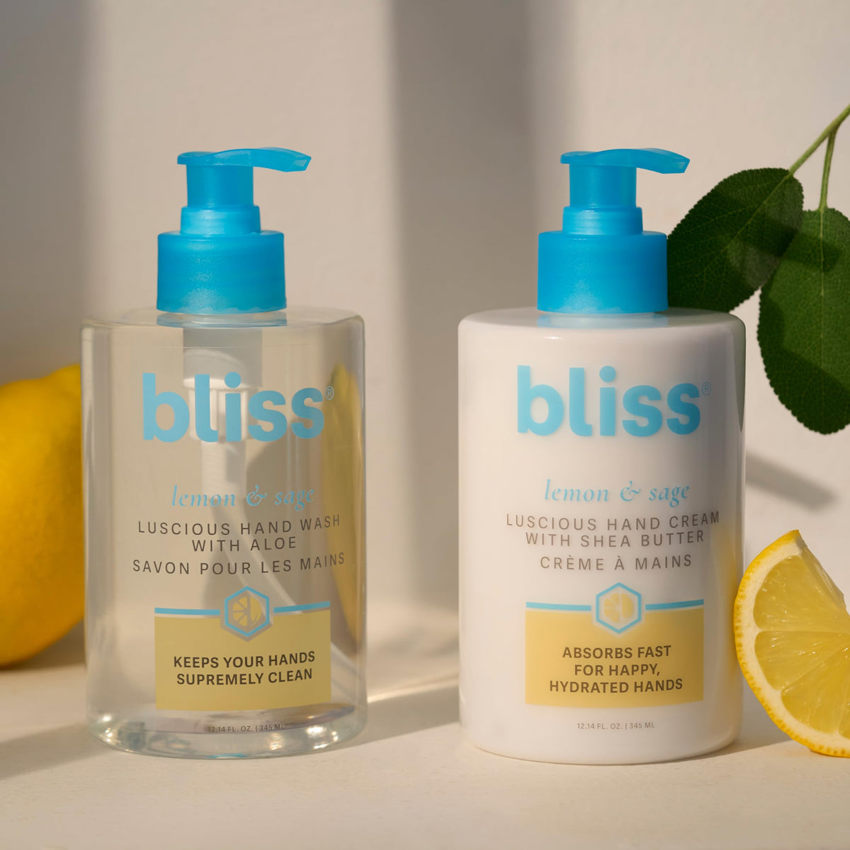 Bliss product next to hand for scale, clear size reference and easy handling