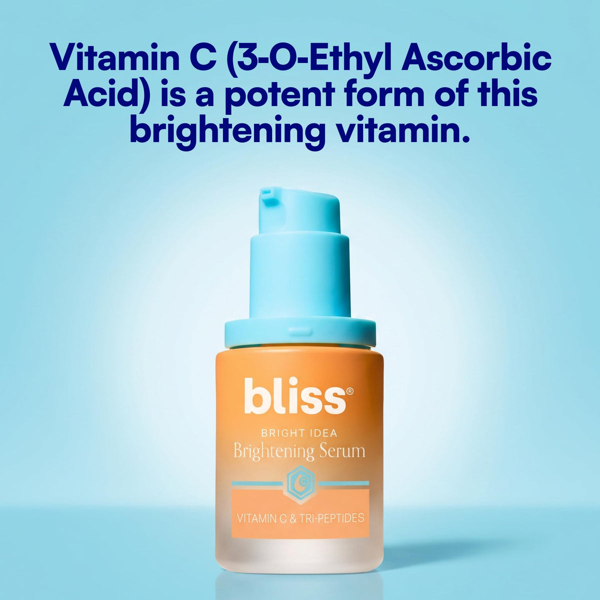 Bliss product on bathroom shelf in lifestyle scene suggesting daily routine benefit