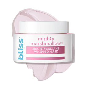 Bliss front packaging showing 1.7 oz jar and brightening promise