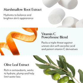 Bliss marshmallow root close-up highlighting natural moisturizing benefit