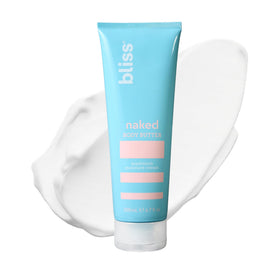 Bliss front packaging unscented body butter showing luxe hydration