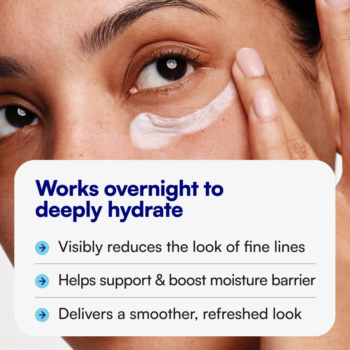Bliss label highlighting Ceramide NP ingredient and barrier support